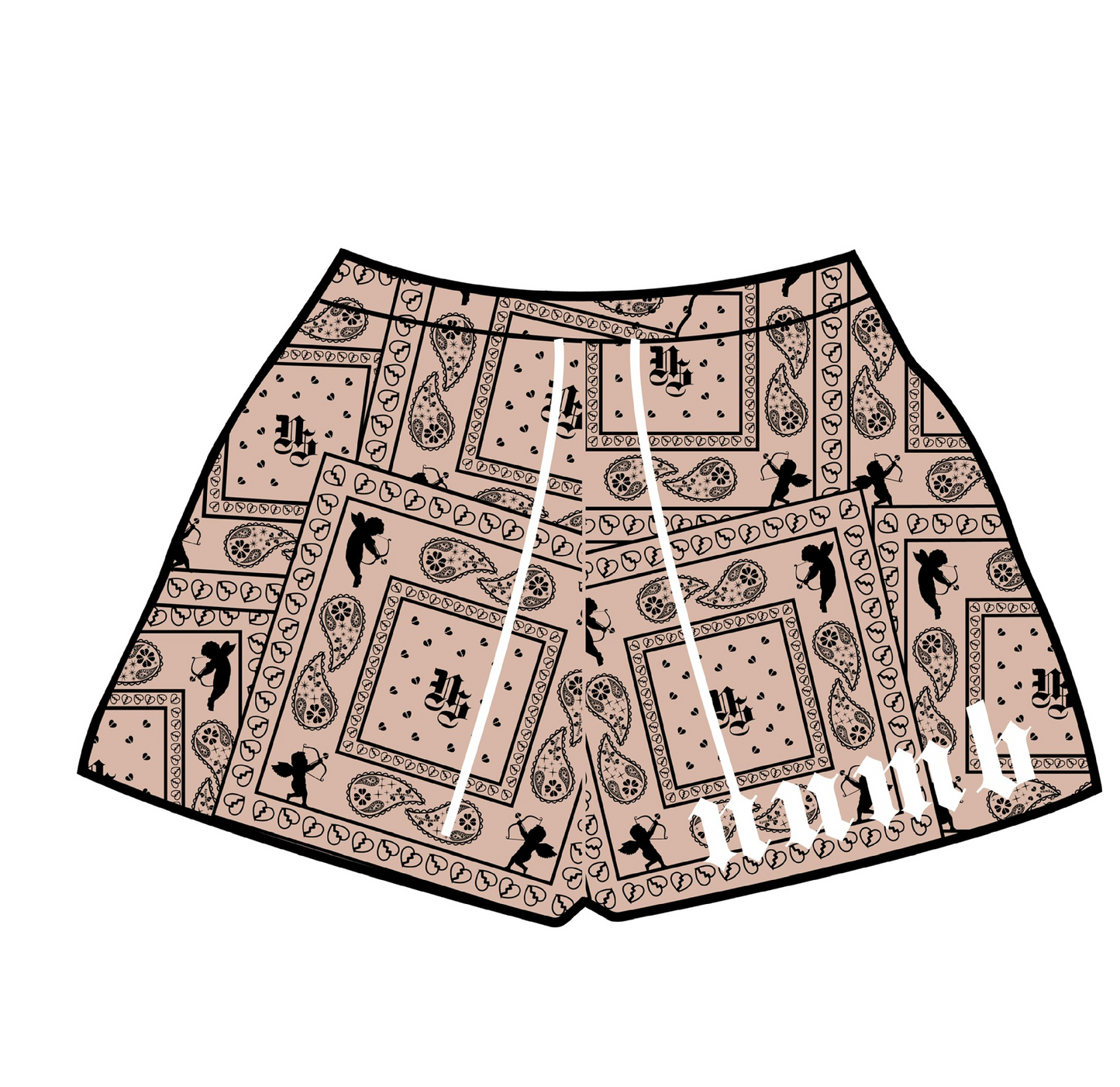 Blush Pink Shorts